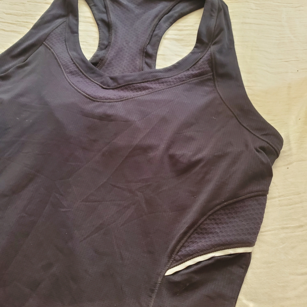 MEC Black Tank Top Racer Back Size M - Picture 2 of 8